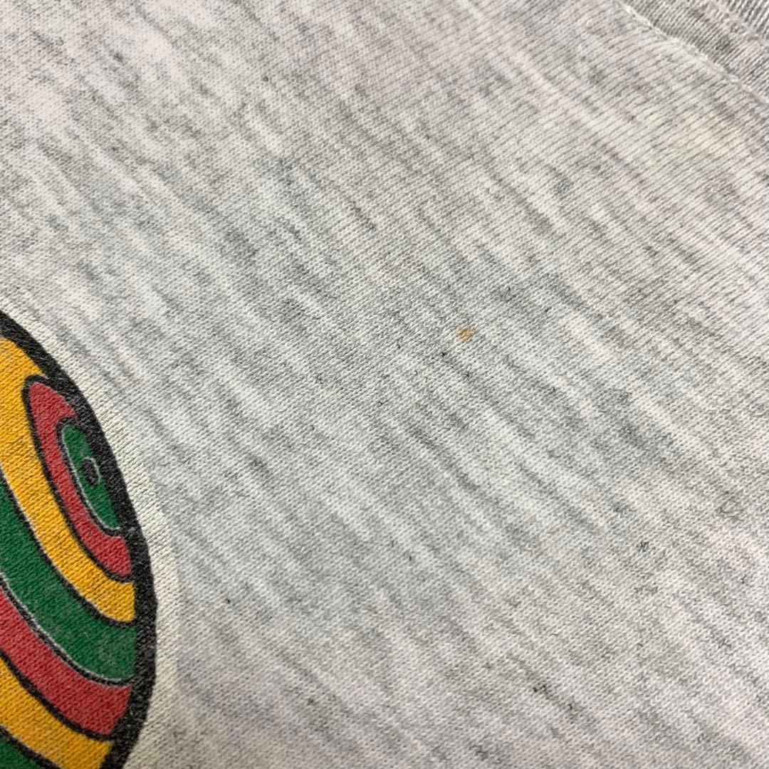 80s 後期 STUSSY 黒タグ USA製 ラスタ シャドーマン NIKE M