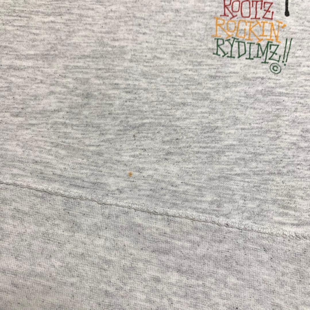 80s 後期 STUSSY 黒タグ USA製 ラスタ シャドーマン NIKE M