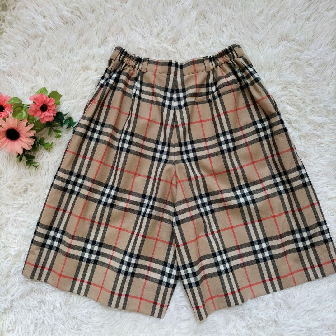 ★美品★Burberrys バーバリー キュロットパンツ ノバチェック L
