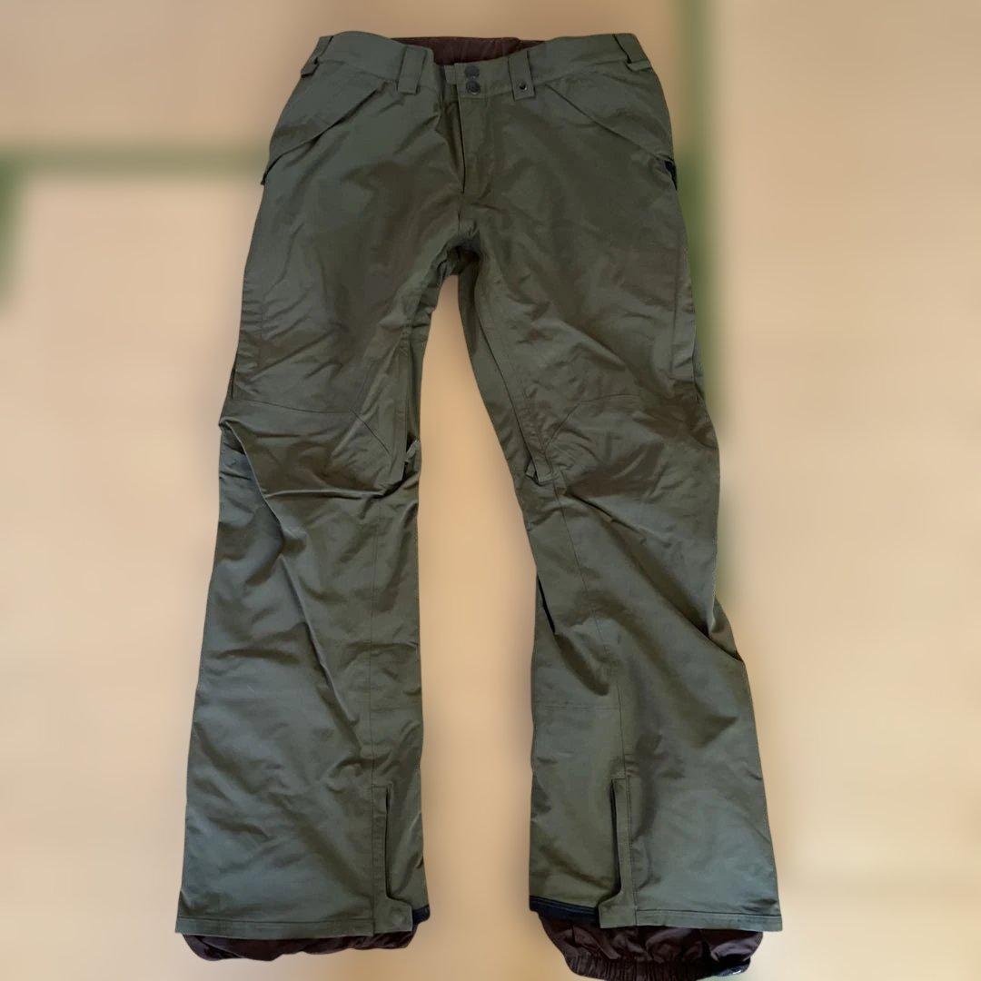 Burton 迷彩柄 スノーボードウェア Lサイズ上下セット