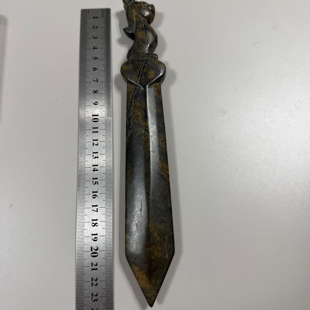 隕石　剣　24cm 磁石反応