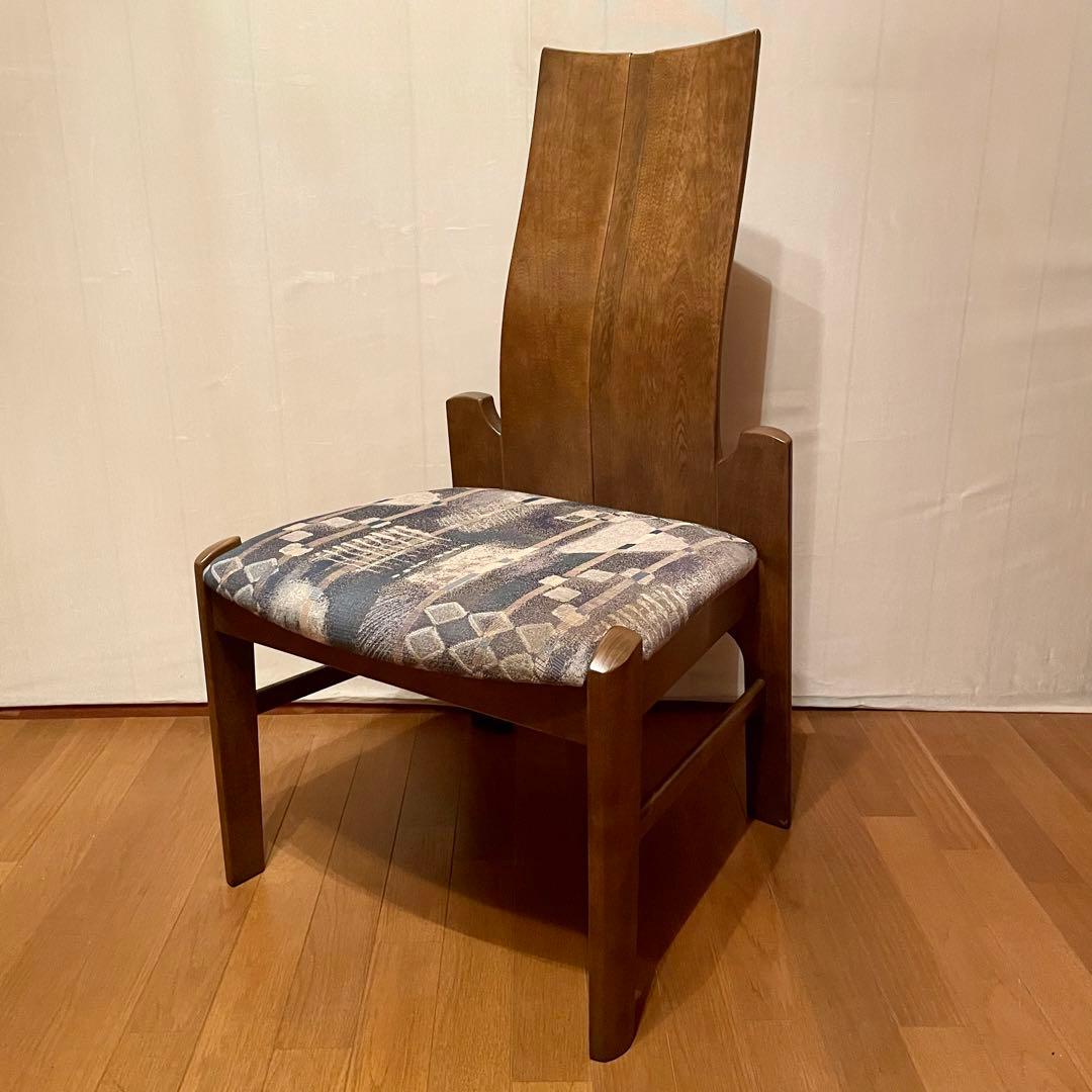 【karimoku】食堂椅子CT6255TP(2001年生産)No.1