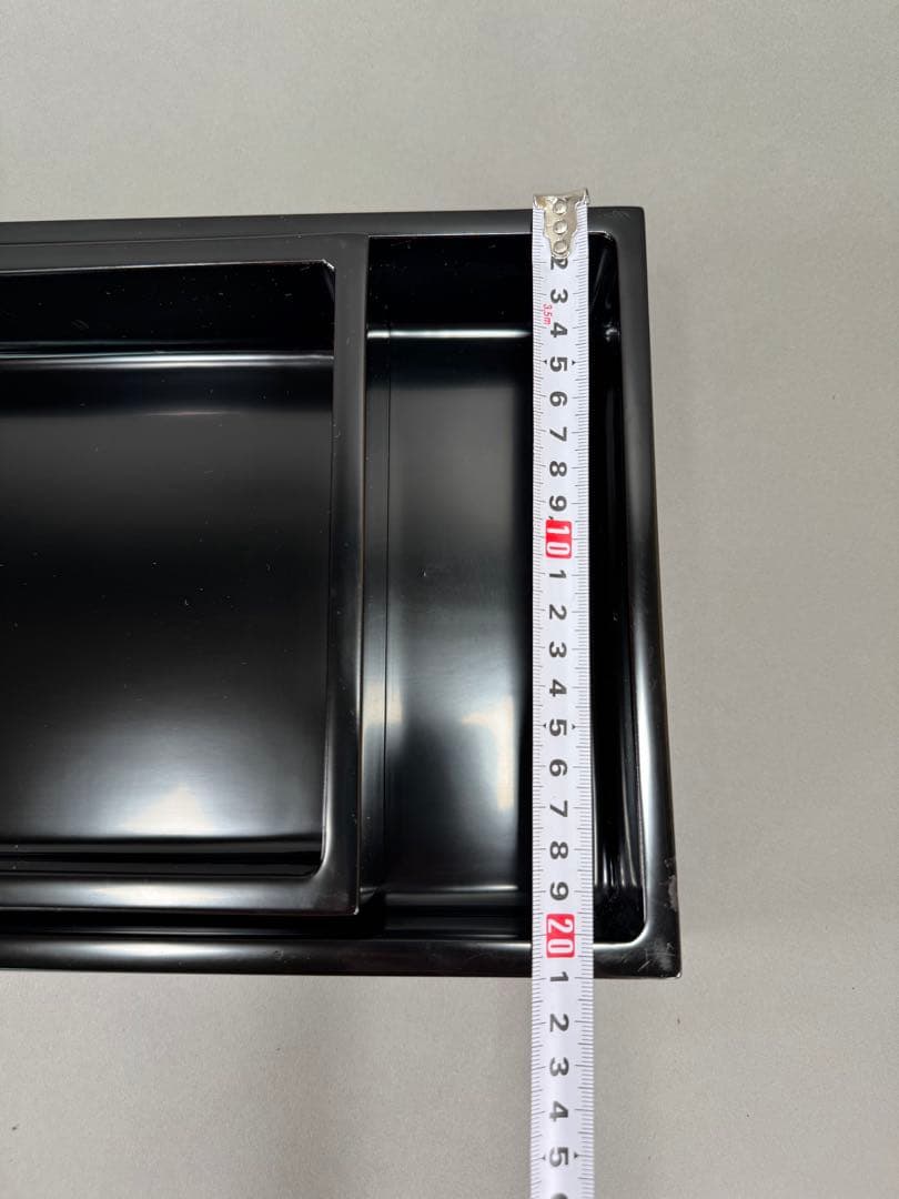 いけばな　草月流　草月蒼風好　草月八っ橋　漆塗　黒のL字型花器 2個セット華道具