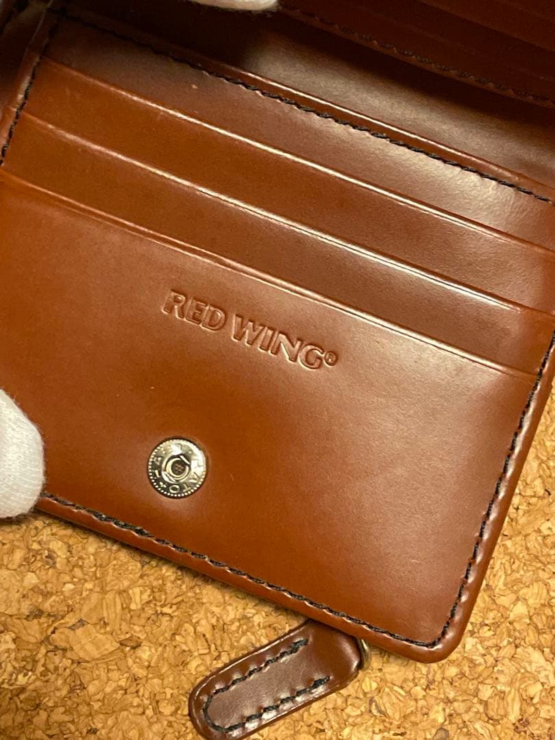 ◆感謝価格◆廃盤・希少品◆RED WING◆レッドウィング◆本革二つ折り財布◆