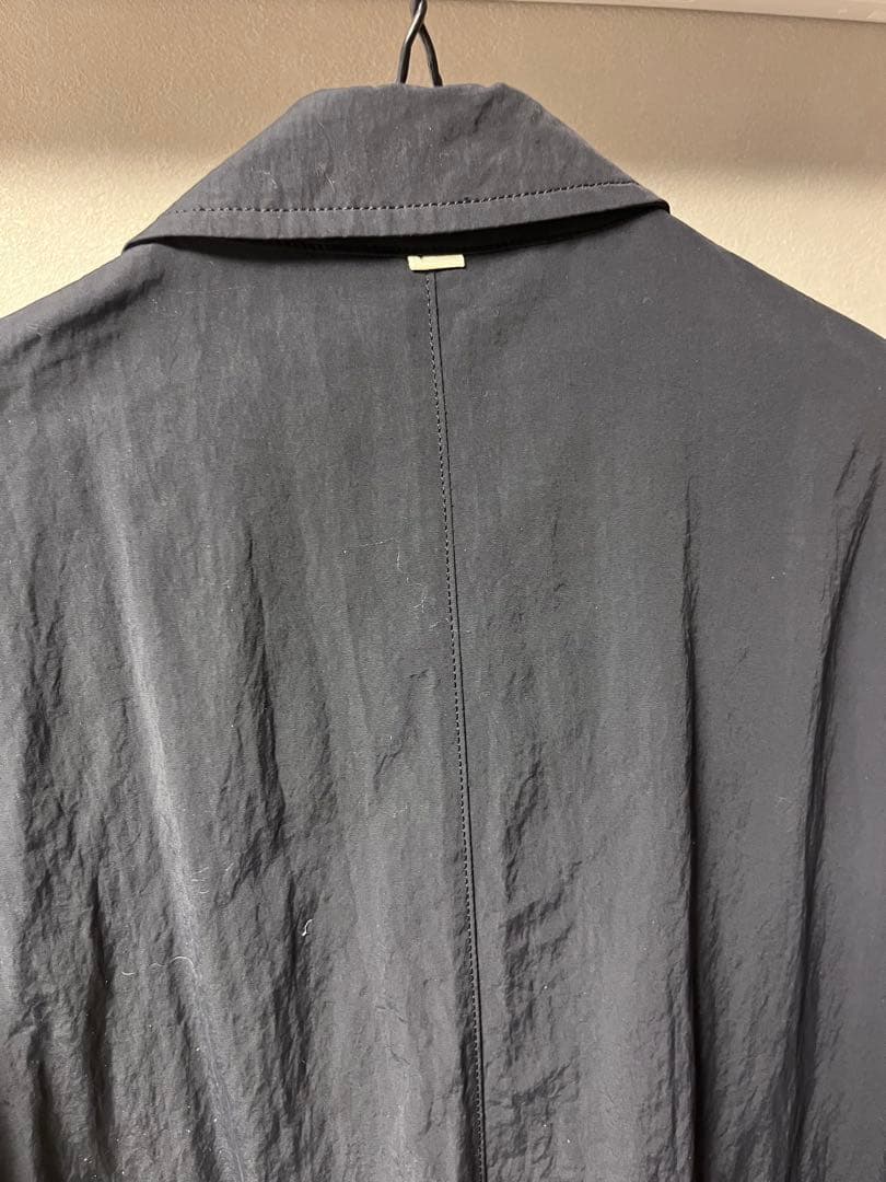 小物 ovy Basic Nylon Bal Collar Coat (black)