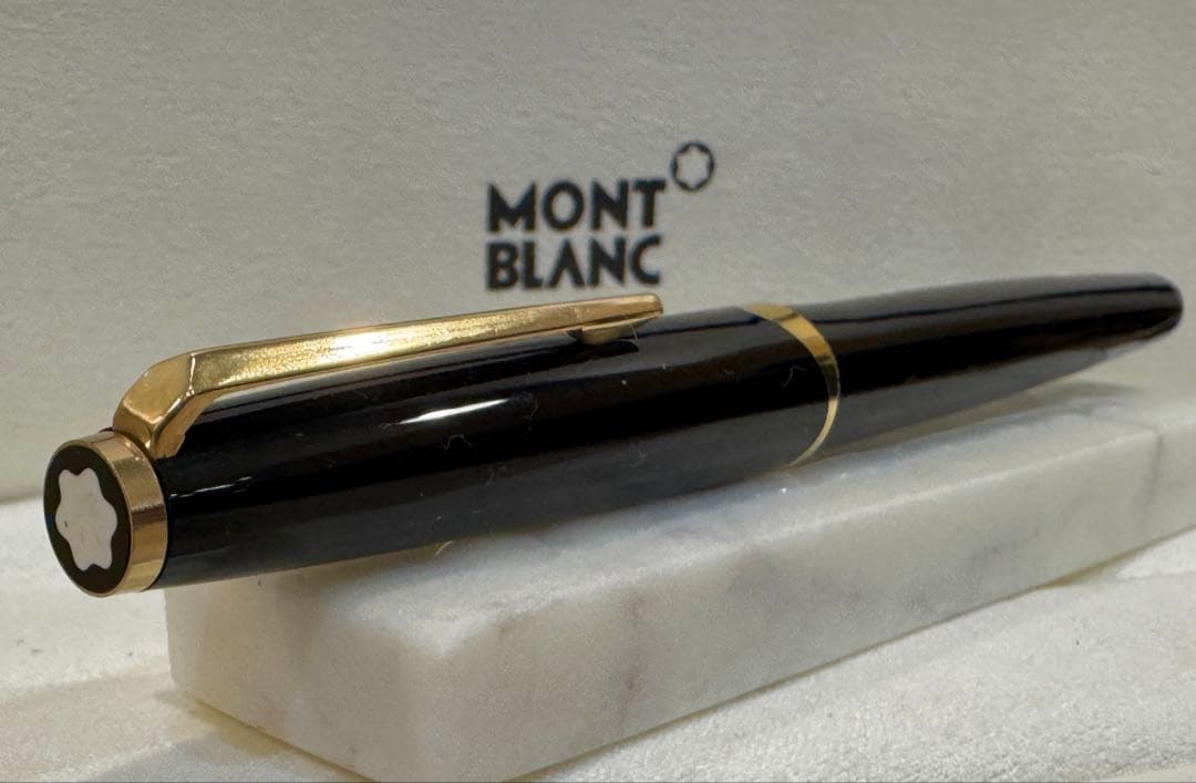 【極美品】モンブラン NO 121 万年筆18K ブラック④過渡期版　激レア