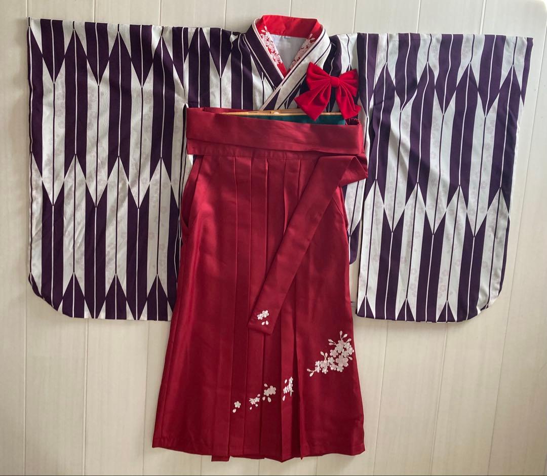 キャサリンコテージ　小学生　卒業式袴6点セット140センチ