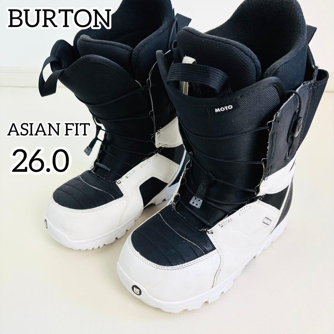 1660【美品 希少カラー】バートン スノボブーツ MOTO アジアンフィット