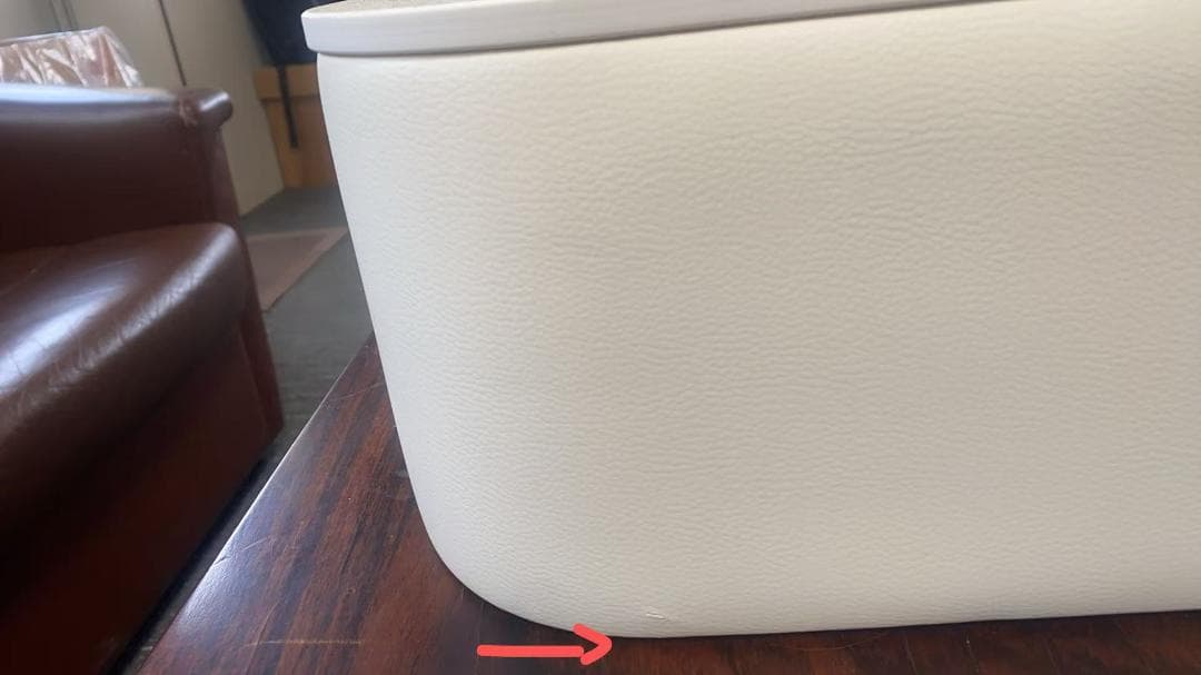 大理石天板 USBポート付きドレッサー デスクのみ 訳あり品 204-80-07