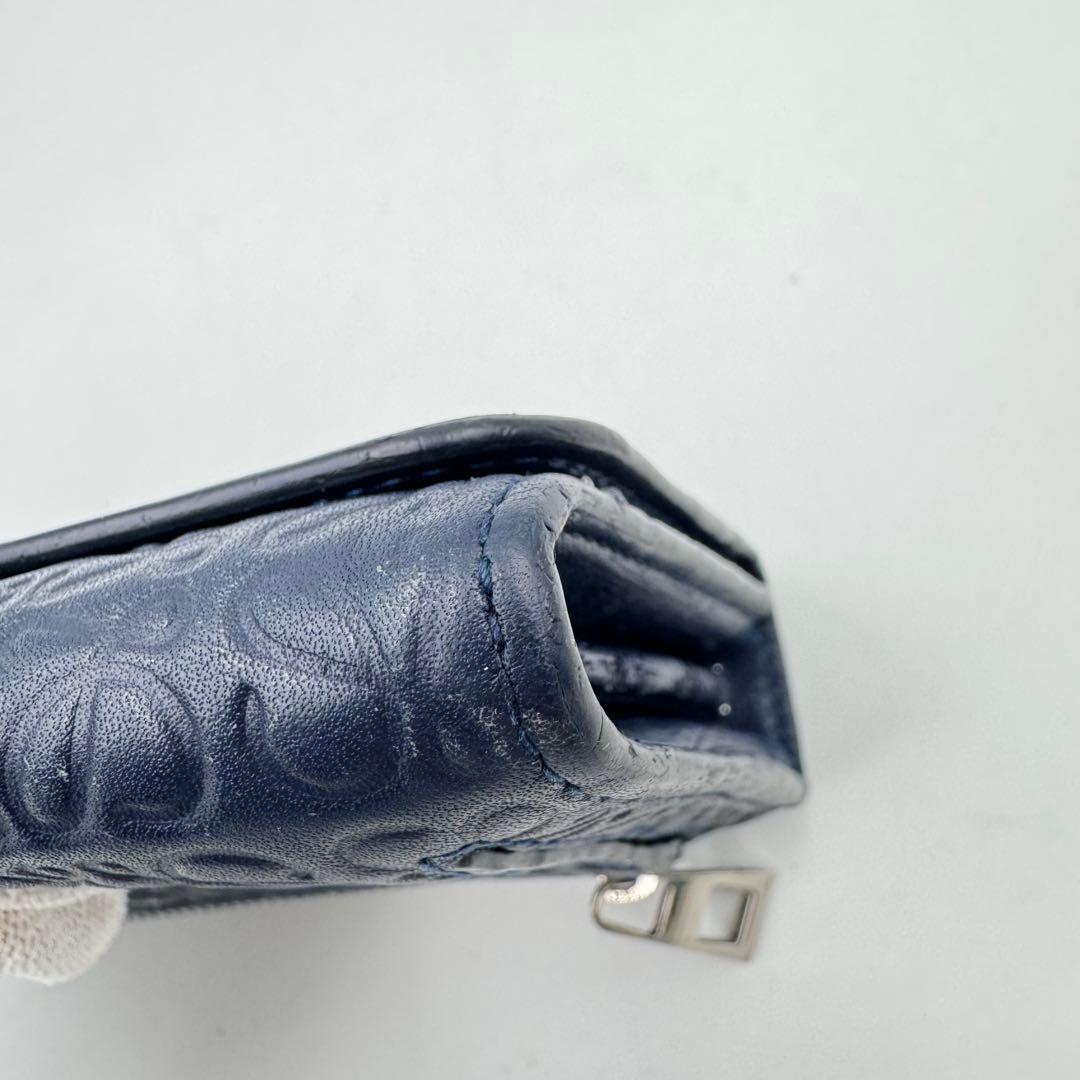 LOEWE リピートアナグラム　長財布　二つ折り　小銭入れあり　保存袋付き