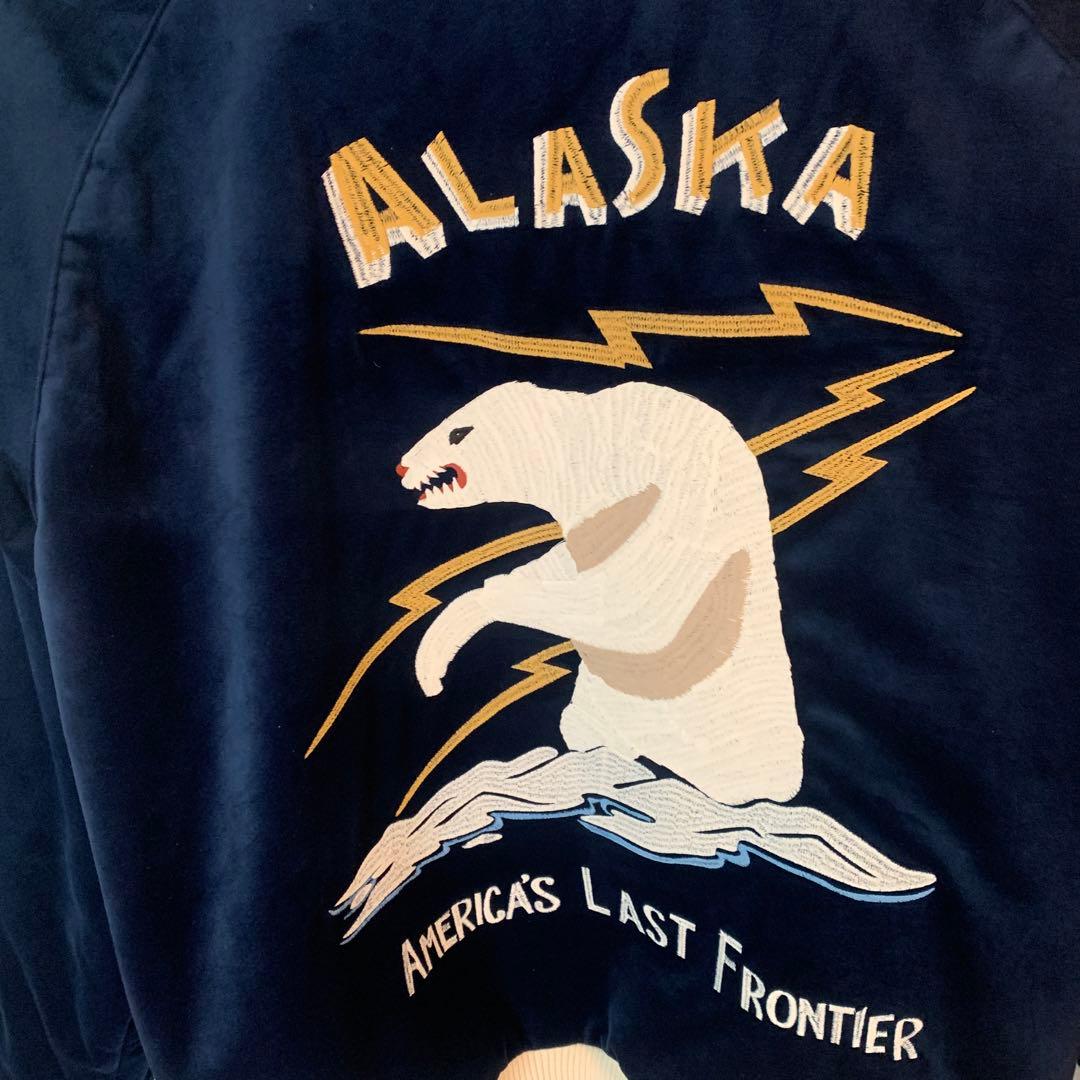 専用！希少ヒューストンアラスカジャンサイズXXL