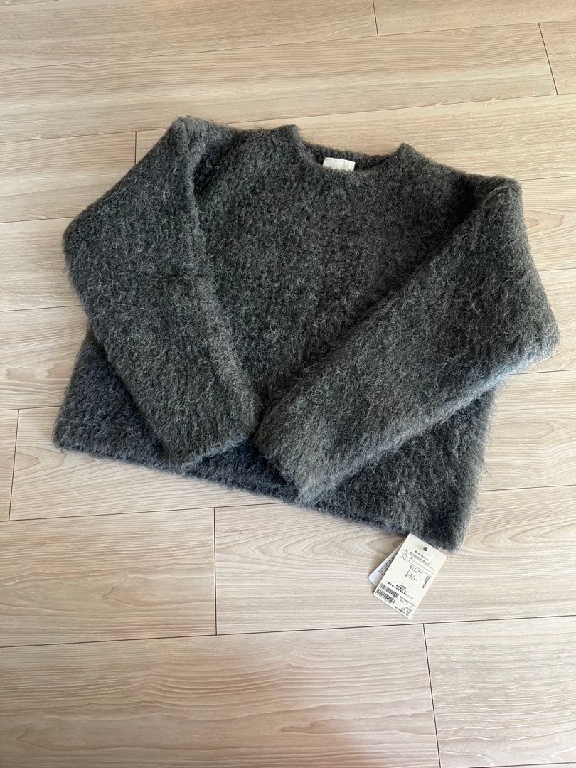 週末お値下げ新品Whim Gazetteミックスヤーンクルーネックニット