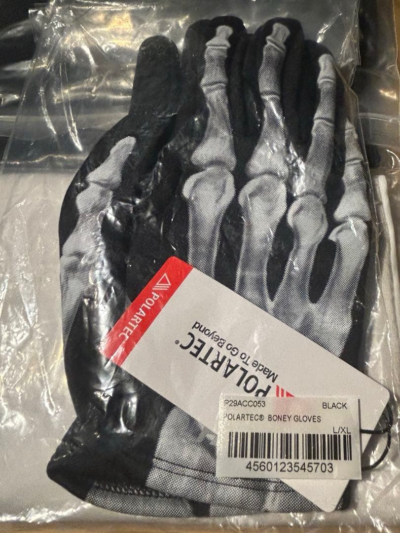 PALACE POLARTEC BONEY GLOVES BLACK 新品未使用