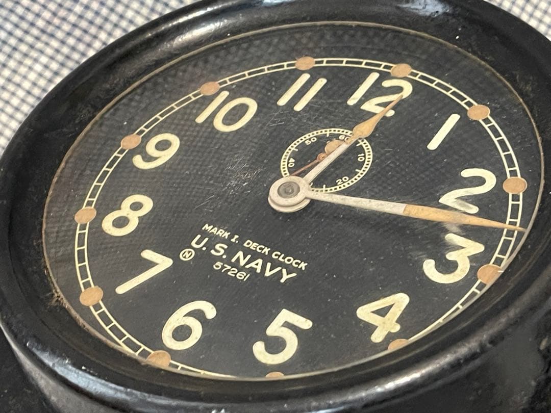 1940's Chelsea Clock US.Navy 掛け時計アンティーク