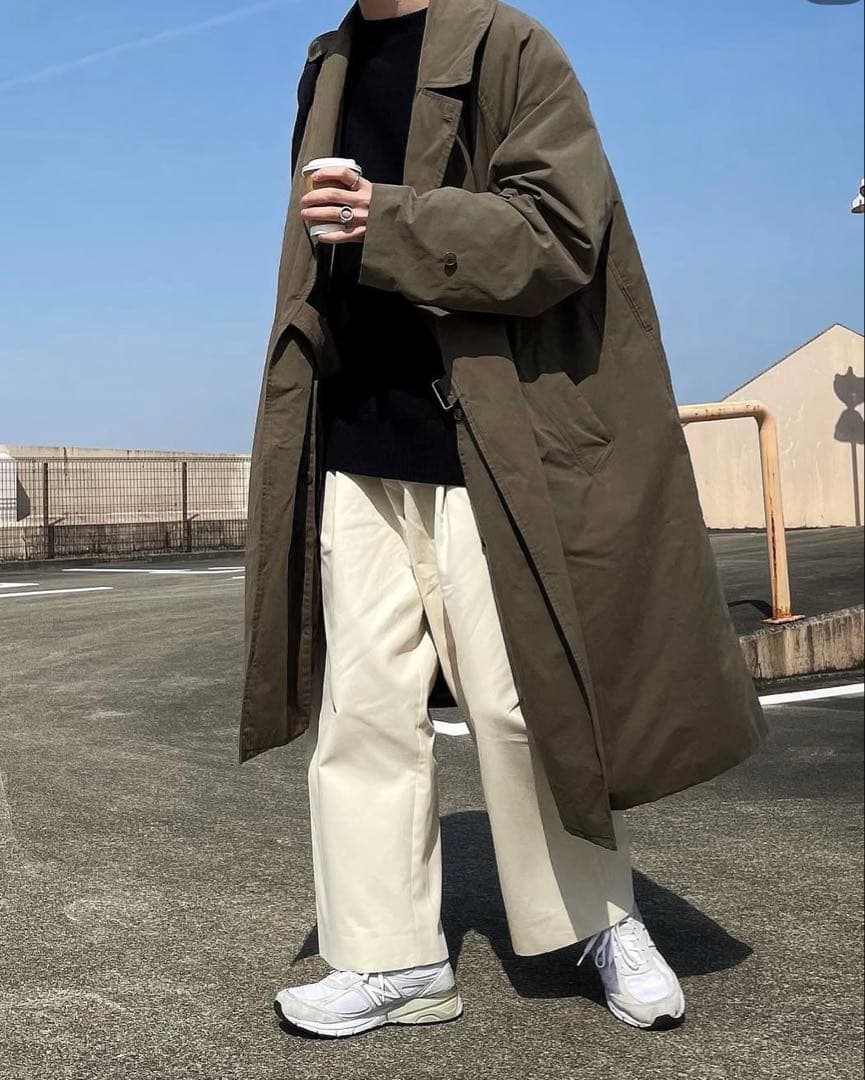 【COMOLI】タイロッケンコート[size3]