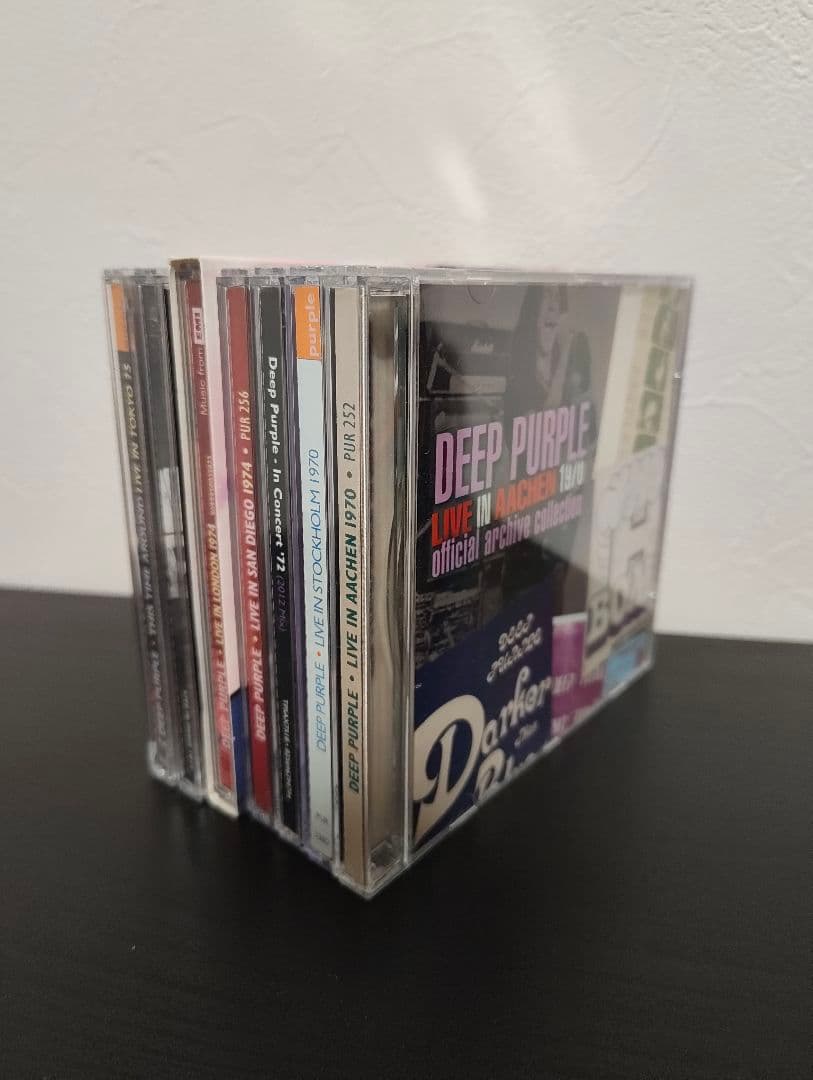 Deep Purple オフィシャルライブCD ７セット