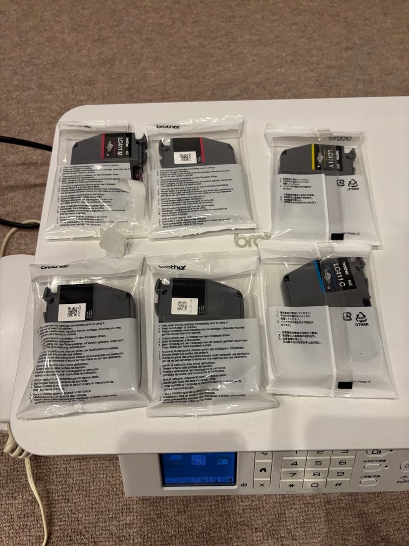 MFC-J739DN インクジェットプリンター　ブラザー予備純正インク付き複合機