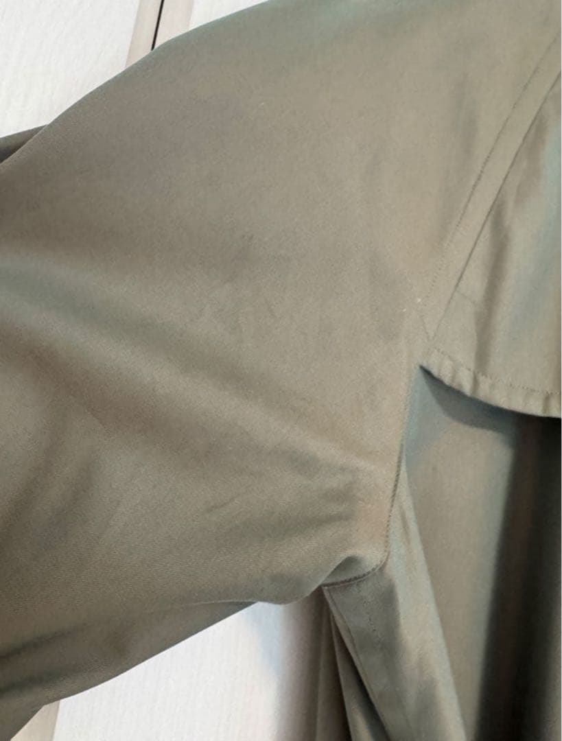 バーバリー　トレンチコート　175 モスグリーン　ビンテージ美品