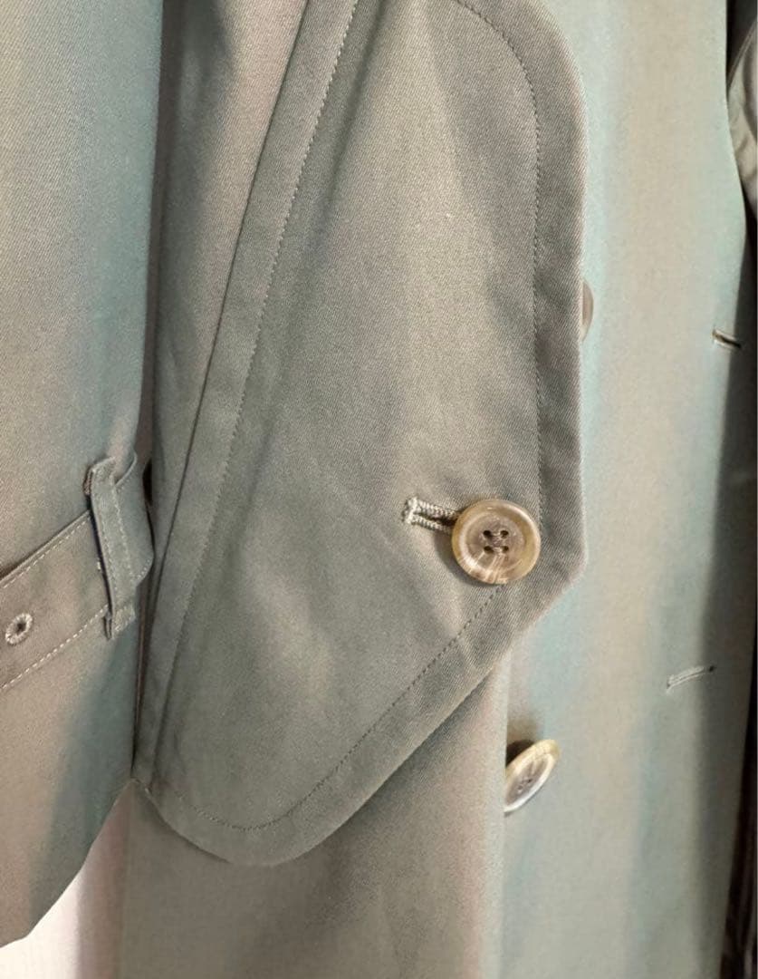 バーバリー　トレンチコート　175 モスグリーン　ビンテージ美品