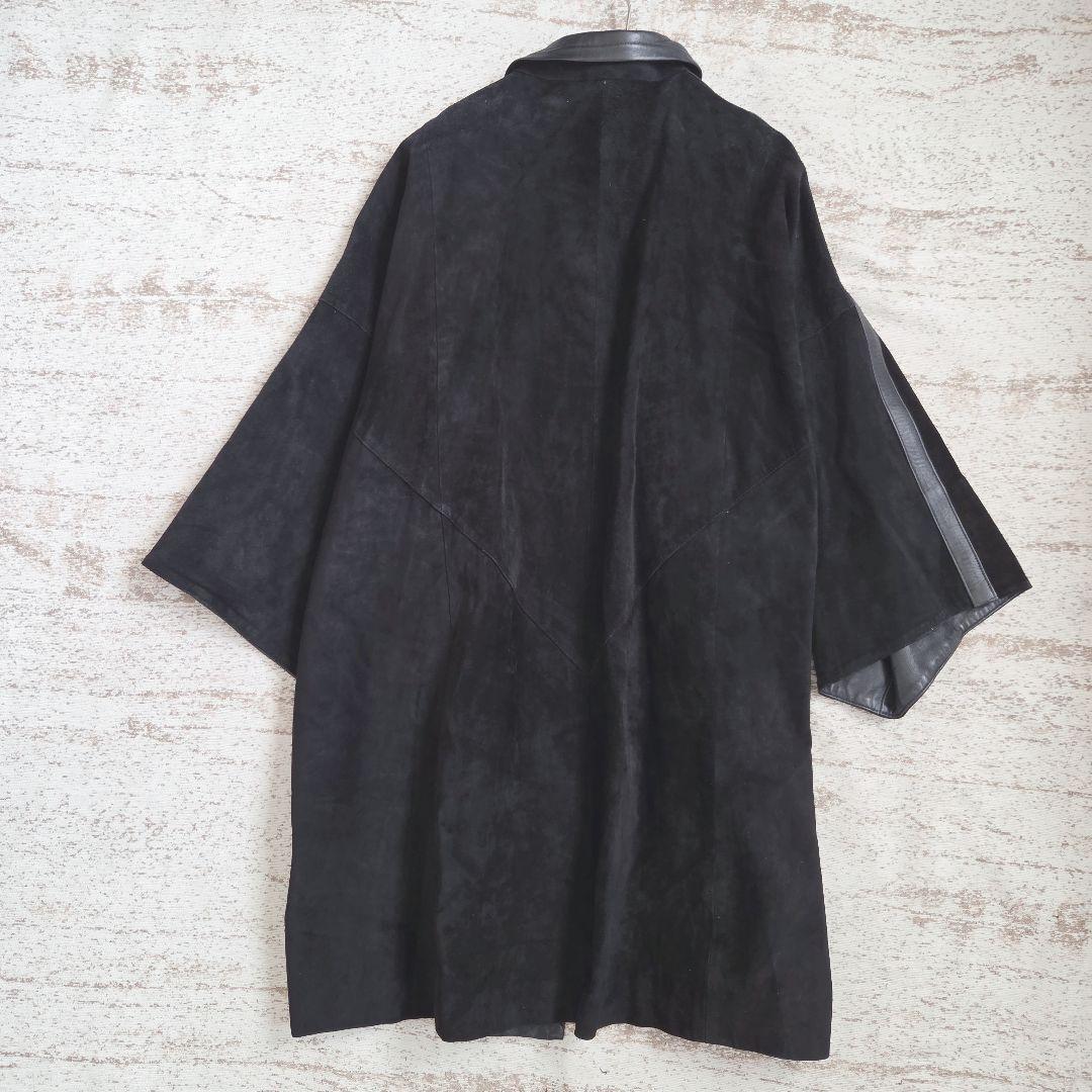 vintage シャルルジョルダン 本革レザーコート大きめシルエット　38/M