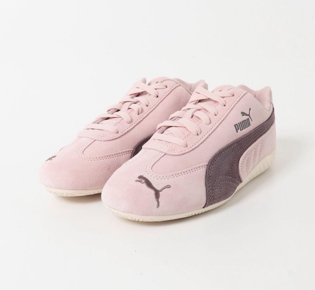 新品　大人気PUMA ピンク スエード スニーカー