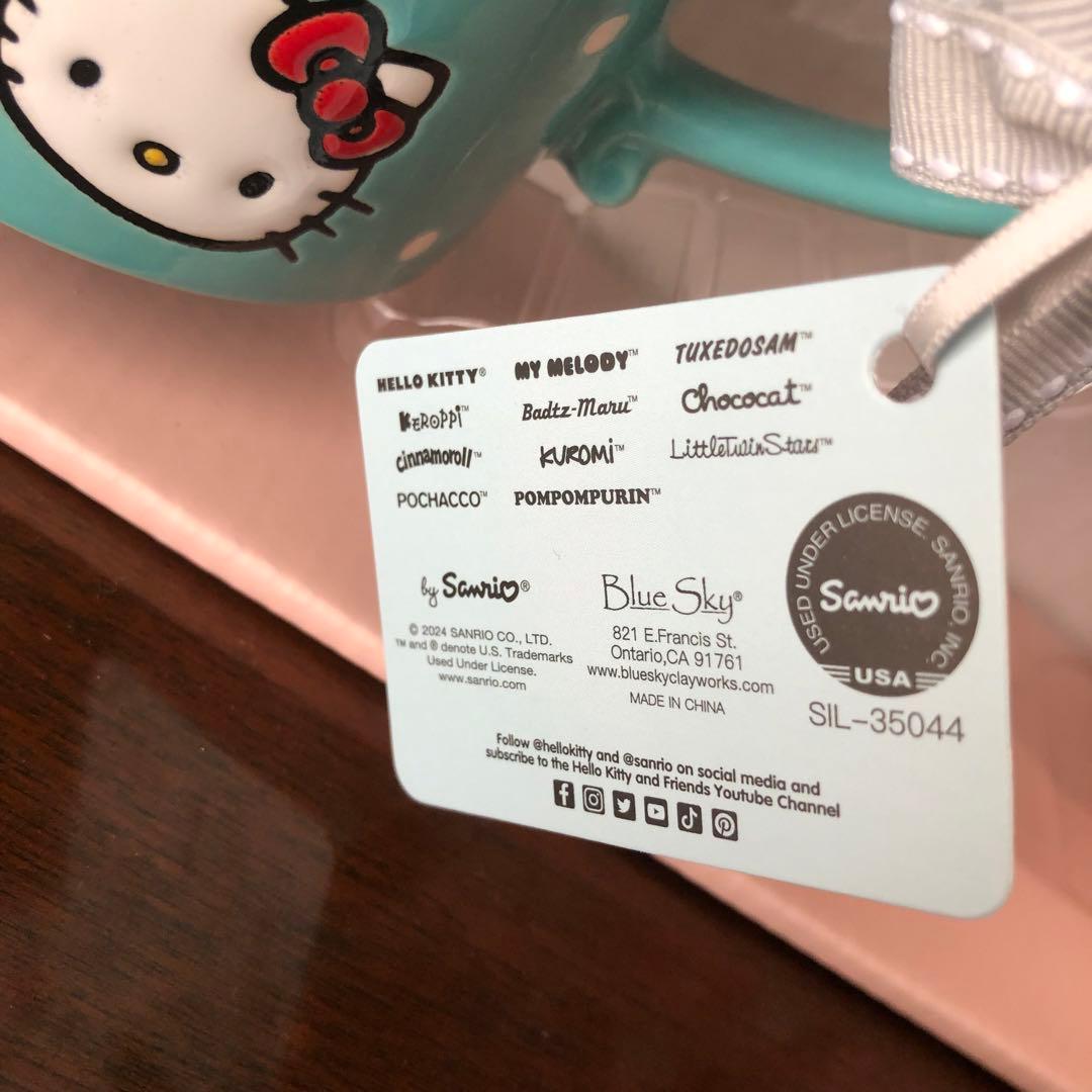 ハローキティ ポルカドットフィギュア ギフトセット ブルースカイ クレイワークス