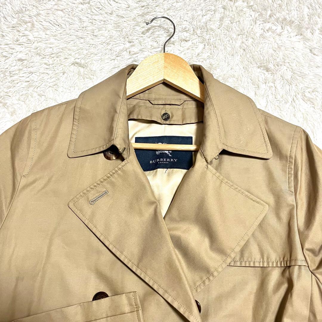 バーバリーロンドン ライナー ベルト Aライン ノバチェック 46サイズ