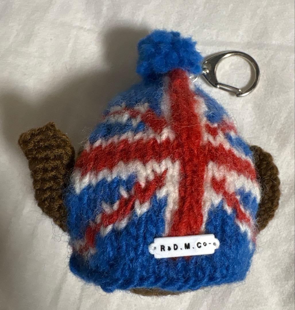 新品　オールドマンズテーラー　ハンドニット　ハーフカップ　キーリング