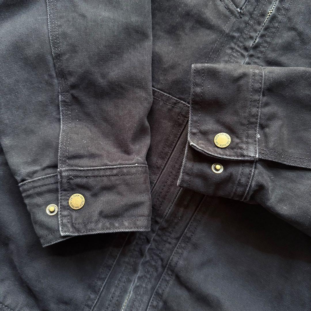 USAビンテージ フードダックジャケット 企業ロゴ アクティブジャケットタイプ