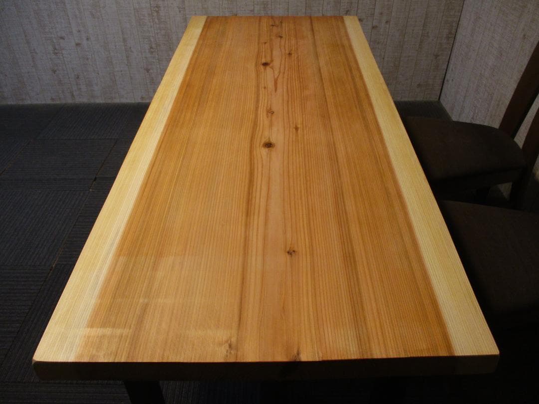 ＃1594■　杉　スギ　テーブル　ローテーブル　ダイニング　座卓　一枚板