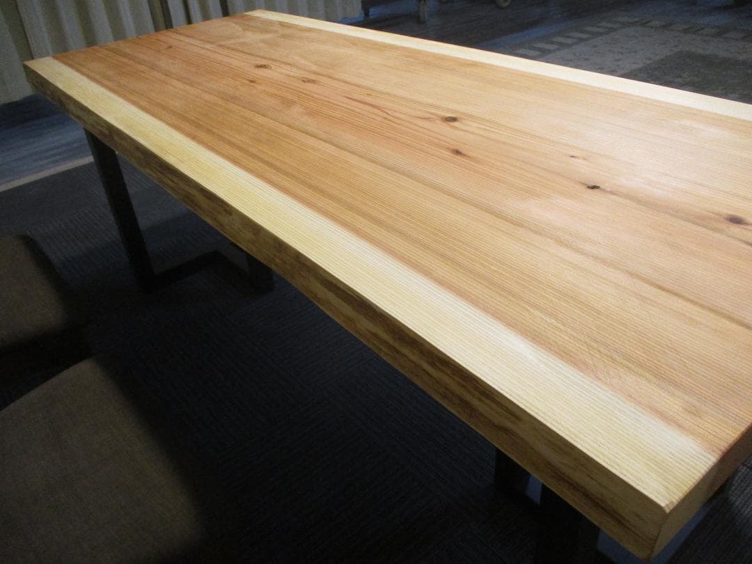 ＃1594■　杉　スギ　テーブル　ローテーブル　ダイニング　座卓　一枚板