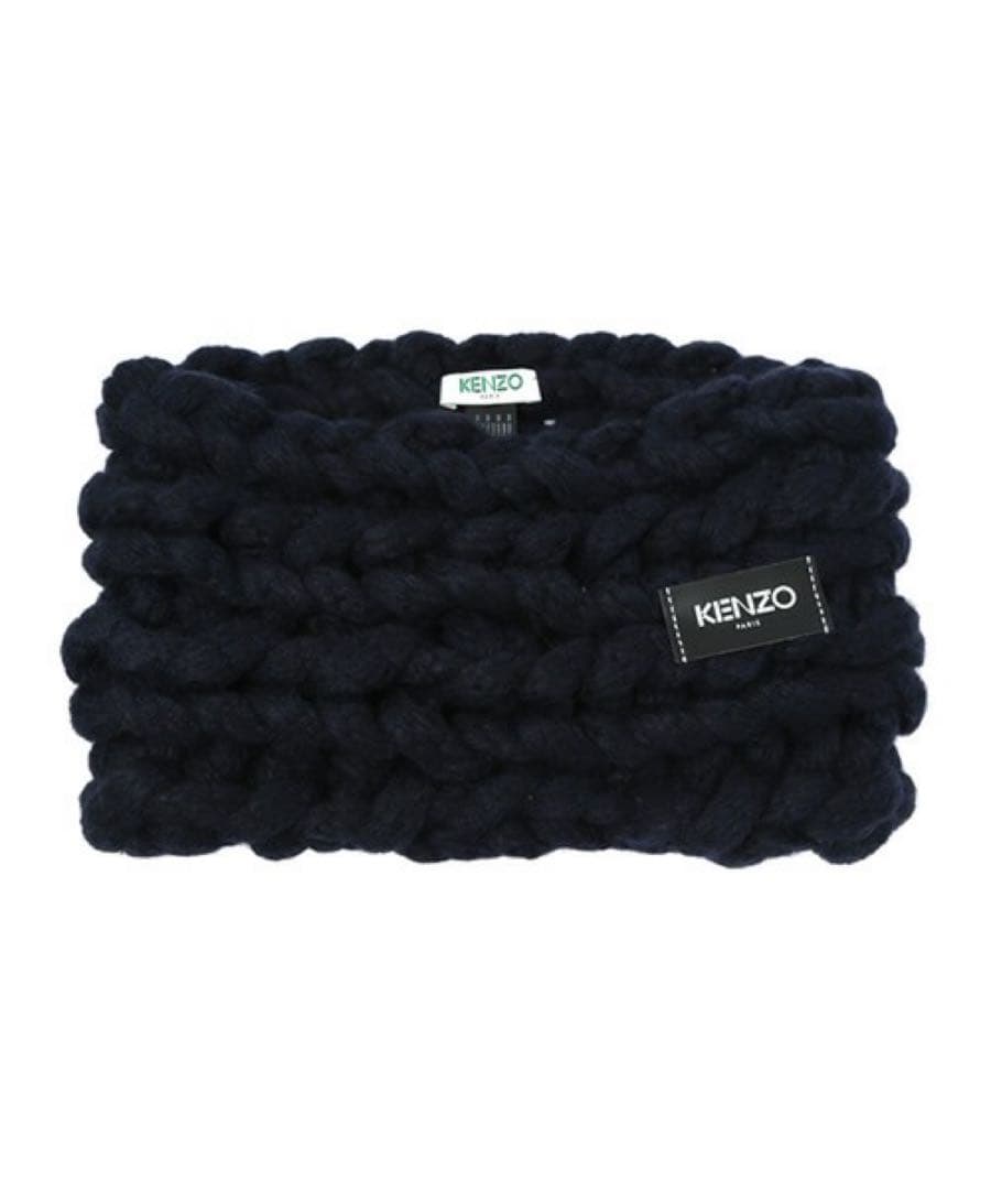 KENZO ネイビー ネックウォーマー