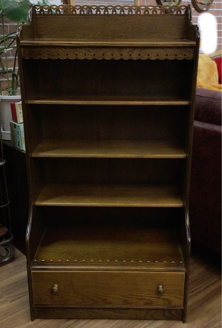 パリの雑貨屋 オープンボード ラック F-92 日本製 レース模様 引取限定