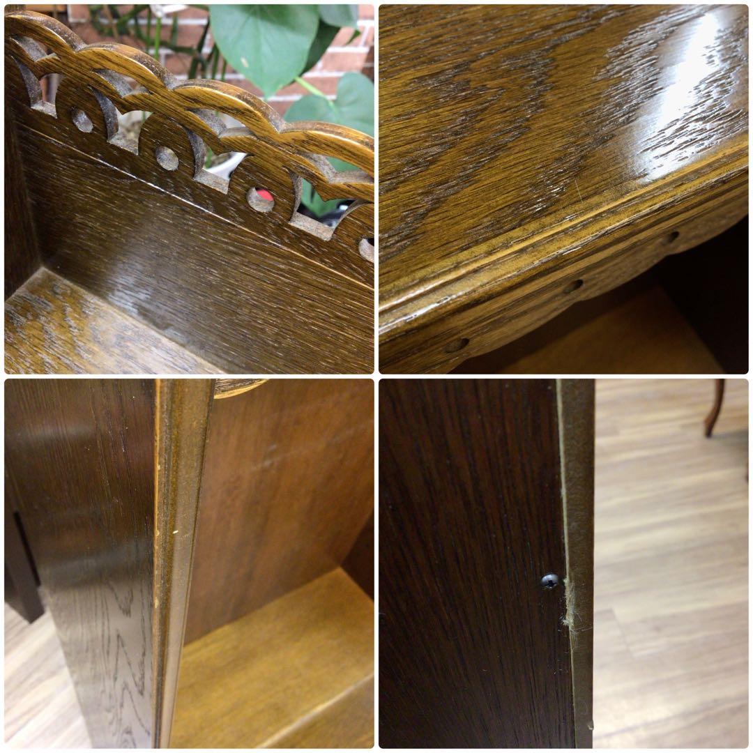 パリの雑貨屋 オープンボード ラック F-92 日本製 レース模様 引取限定