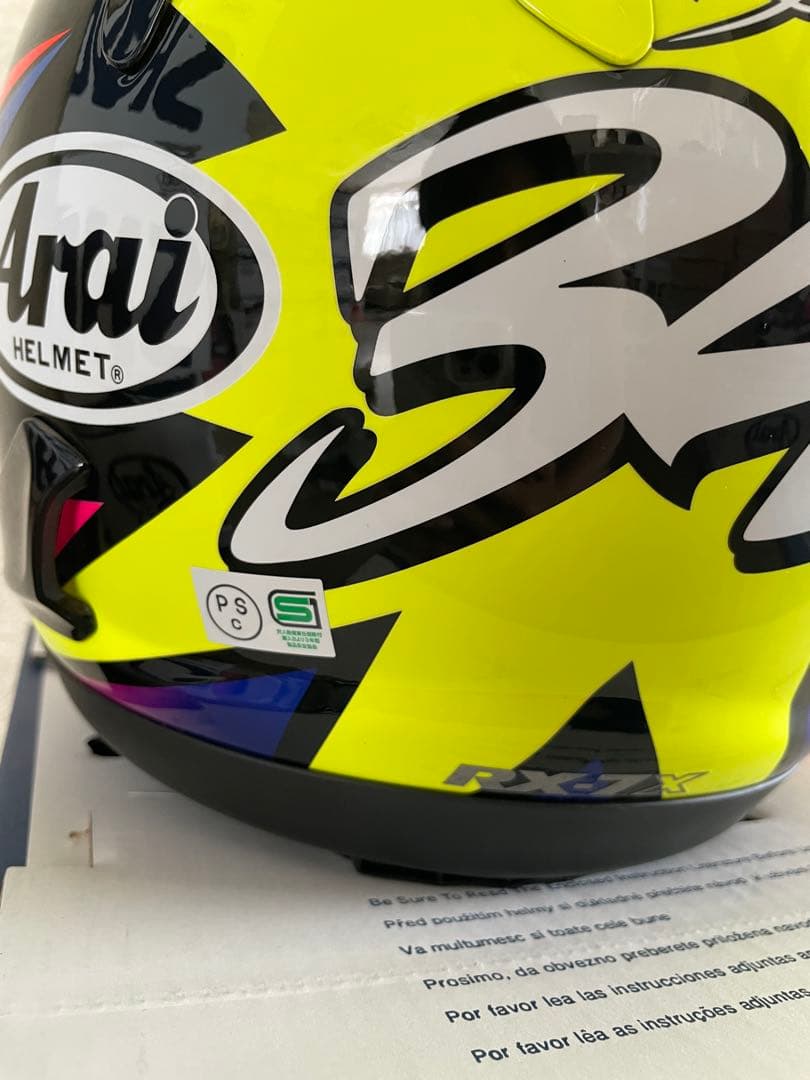 Arai RX-7X フルフェイスヘルメット シュワンツ30th Lサイズ