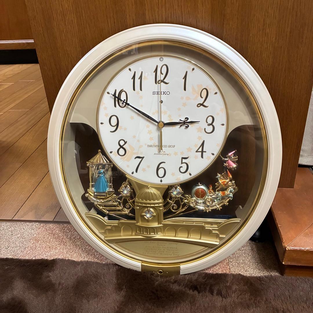 SEIKO　電波クロック　からくり時計　AM906W　Hi-Fi音源