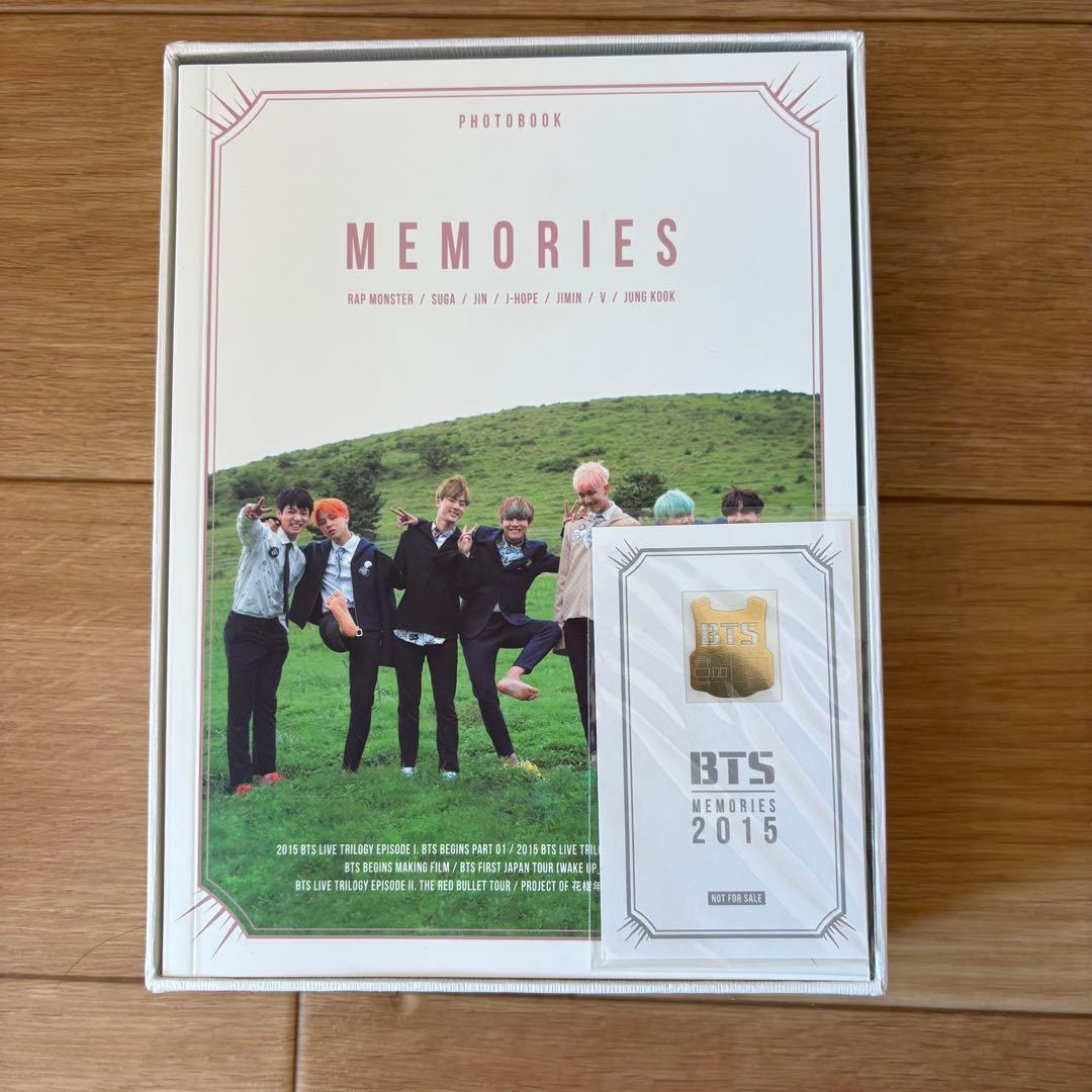 BTS MEMORIES 2015 フォトブック+DVD