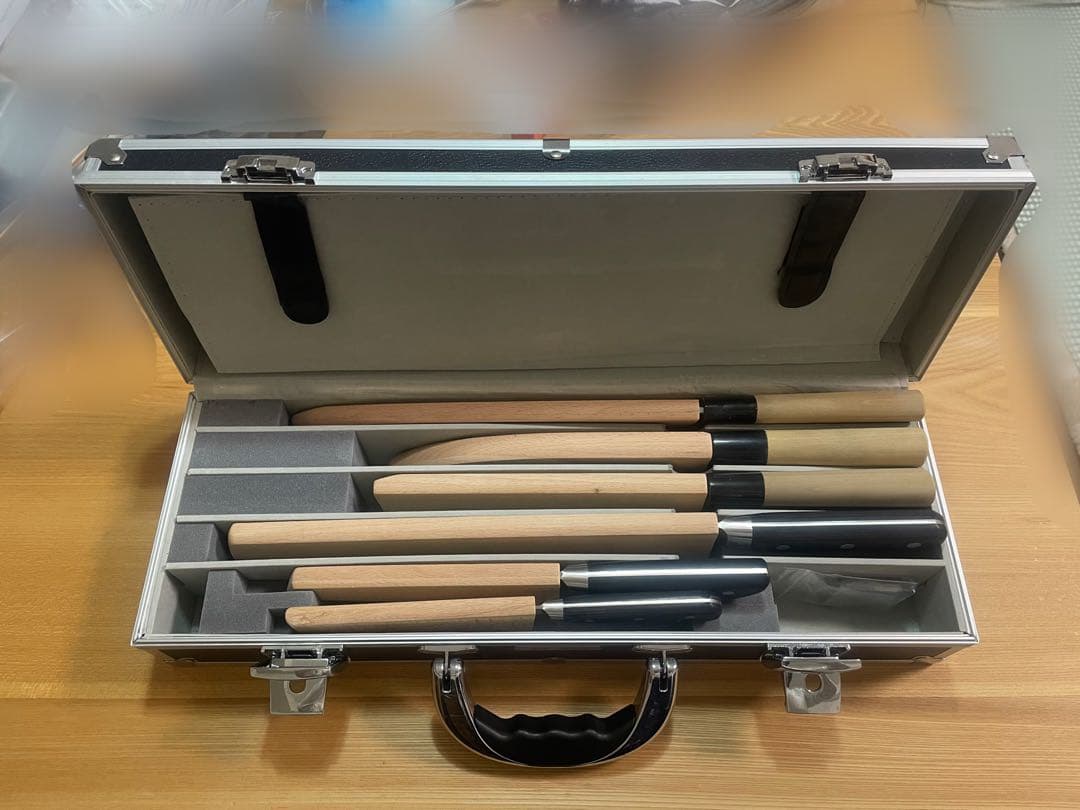 調理師専門学校包丁セット 7本 ケース付き