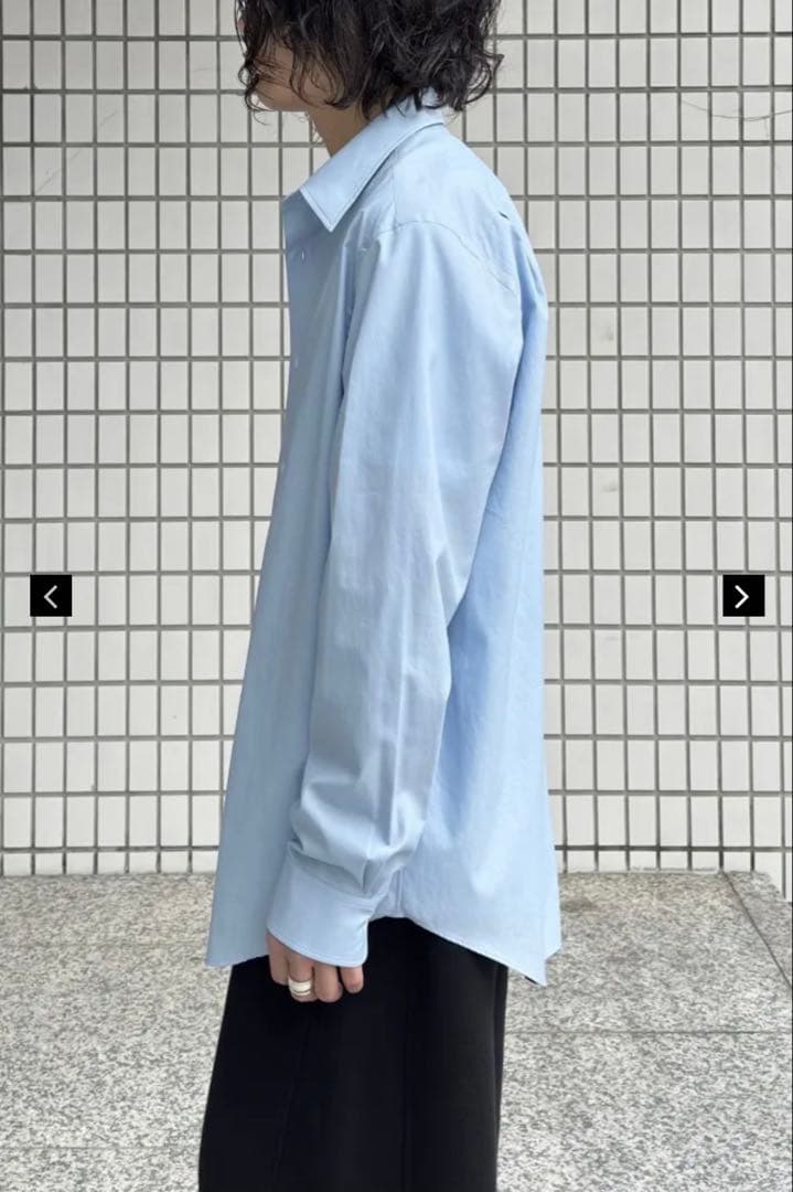 【AURALEE】WASHED FINX TWILL SHIRT