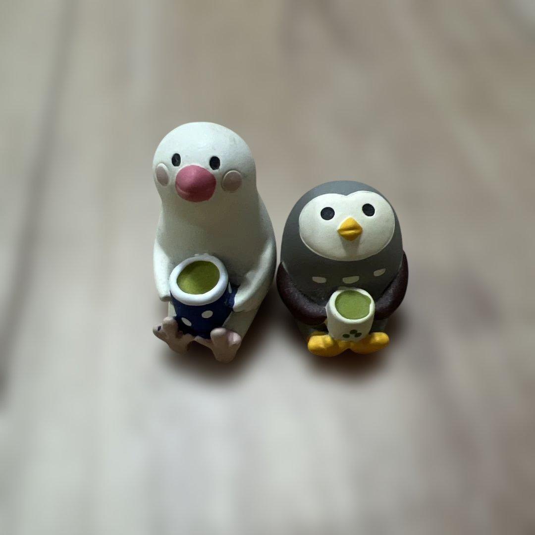 concombre日本茶文鳥　一服　フクロウ