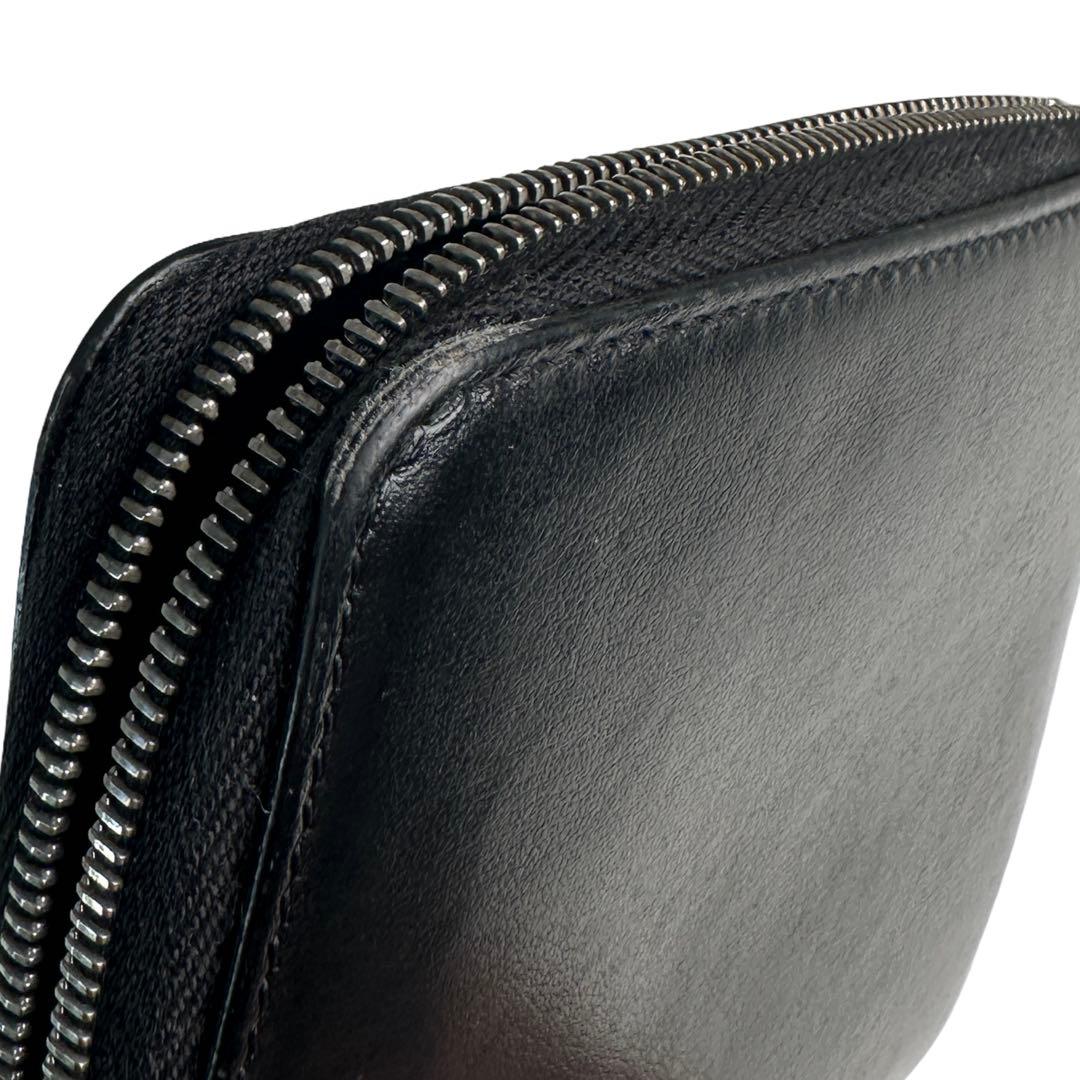 JIL SANDER ジルサンダー ブラックレザー 財布 ケース