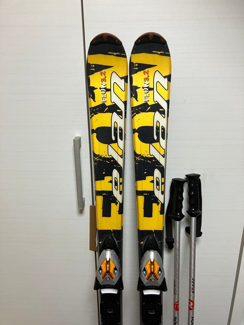 Elan スキーセット 板150㎝　ノルディカ　スピードマシン110