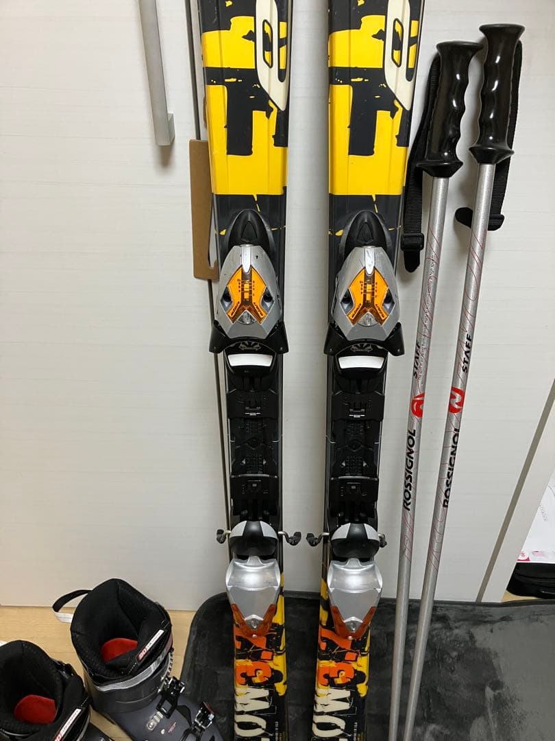 Elan スキーセット 板150㎝　ノルディカ　スピードマシン110