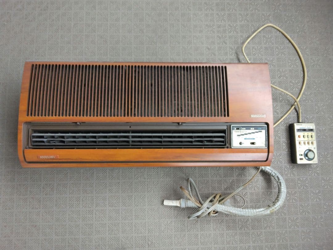 ジャンク⚫送料込⚫ ナショナルエアコン 昭和　レトロ　松下　Nnational