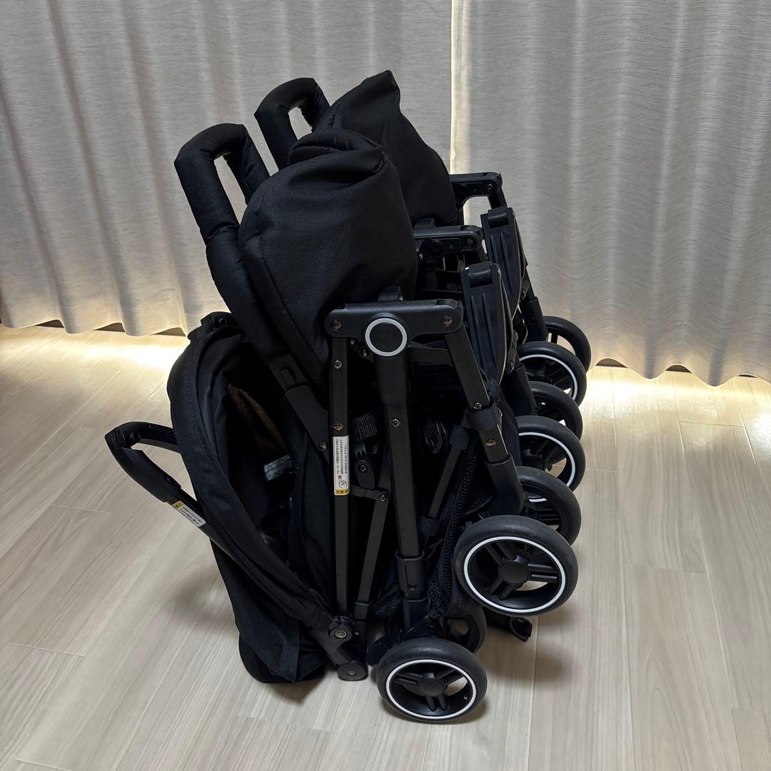 KATOJI 二人乗りコンパクトベビーカー　yokoyoko