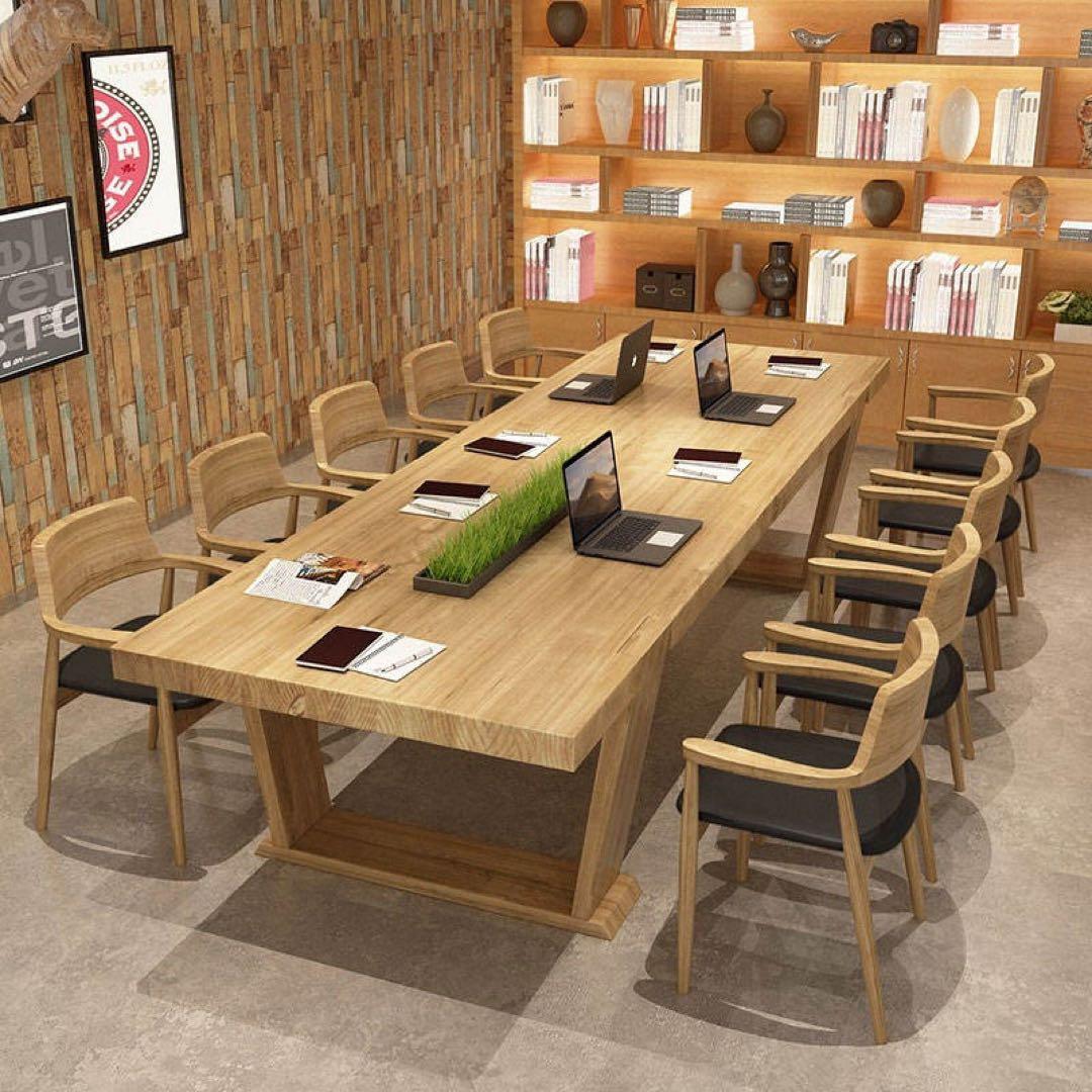 ダイニングテーブルセット ナチュラル ミーティング兼用