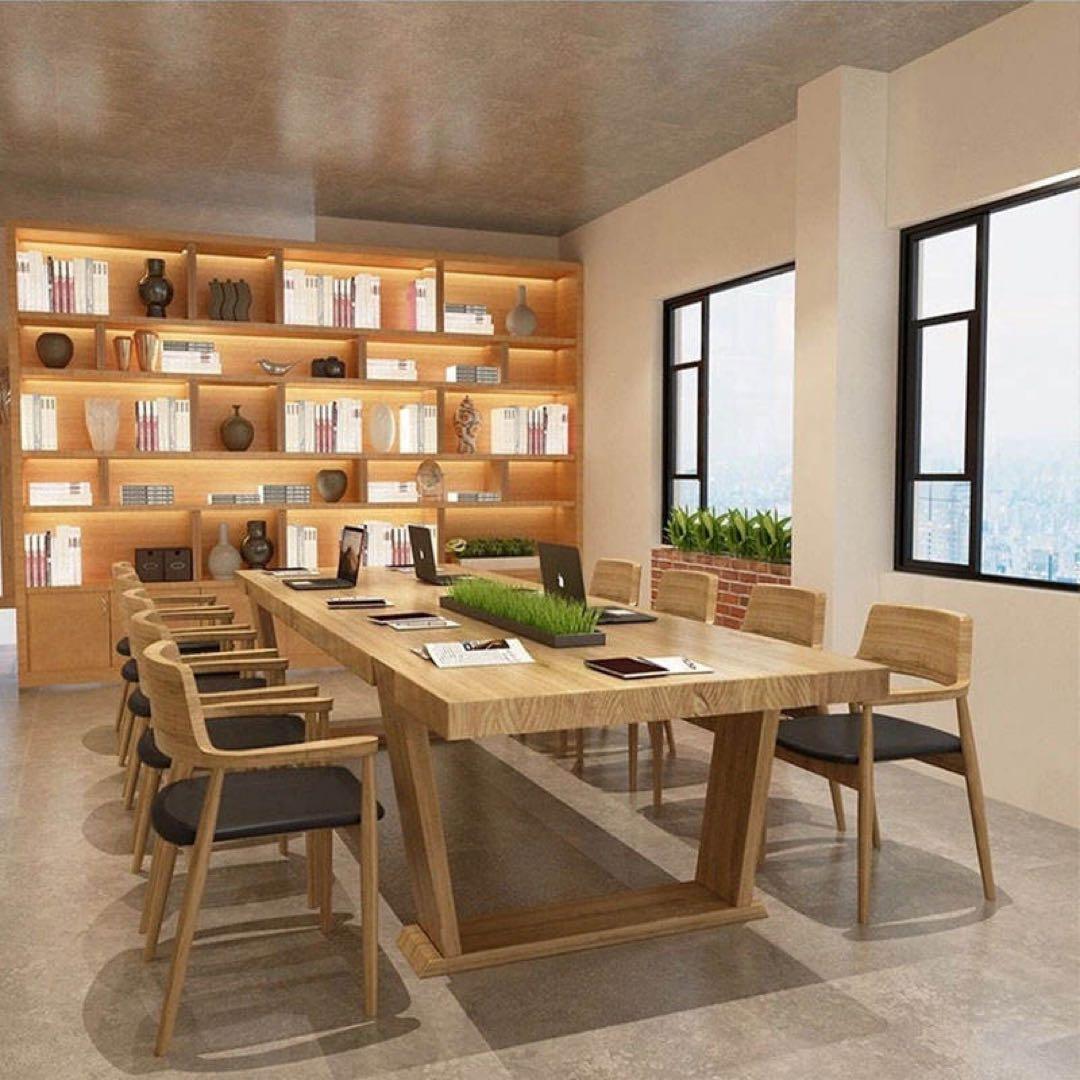 ダイニングテーブルセット ナチュラル ミーティング兼用