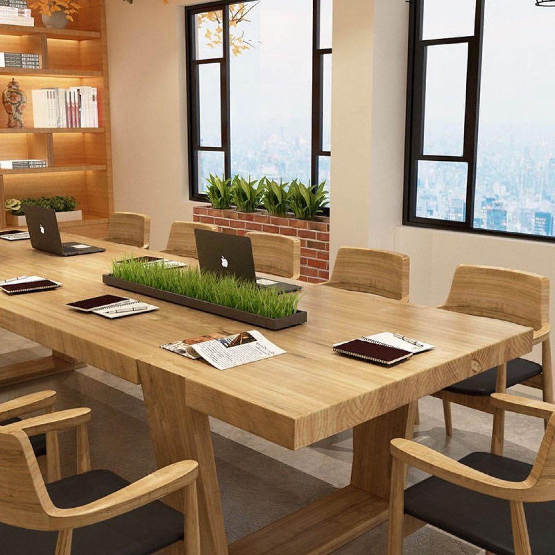 ダイニングテーブルセット ナチュラル ミーティング兼用