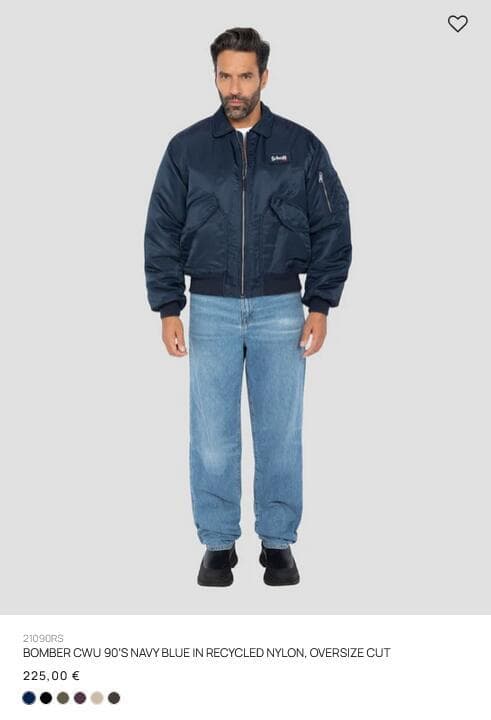 【Schott】CWU 90s Recycled Nylon フライトジャケット