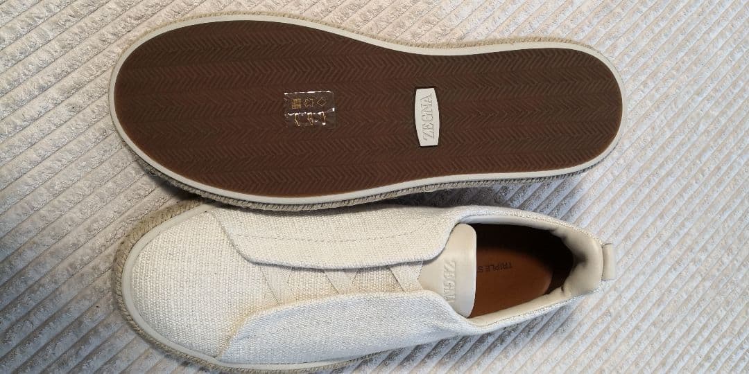 ゼニアキャンバス スニーカー